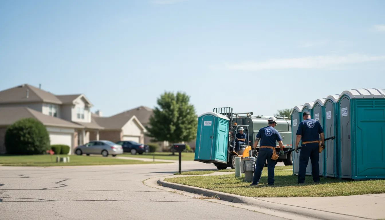 Porta Potty Rental in Pecos, TX near me